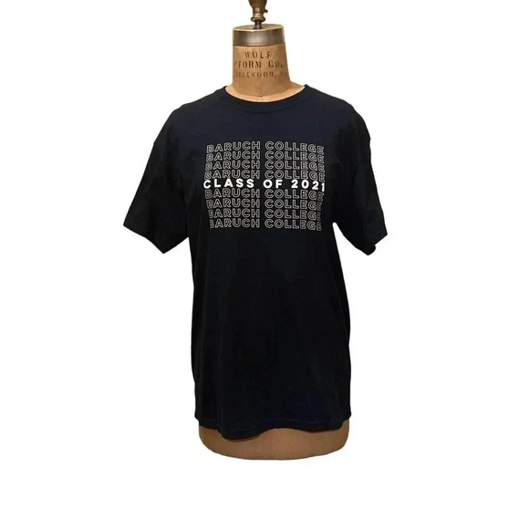 Gildan Baruch College Class of 2021 T-shirt Size L - Picture 1 of 9